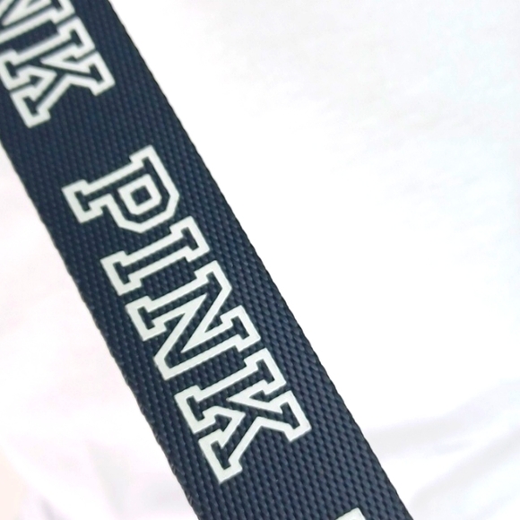 ♥️SOLD♥️PINK VICTORIA'S SECRET Gray & Black Cool Crossbody Utility Bag Like New! - Picture 9 of 12